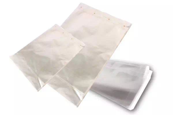 pochettes et feuilles de film polypro transparent